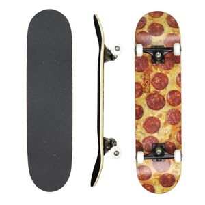 Skate Montado Kronik Pizza Laranja