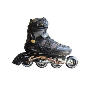 Patins Roller Action Pw150ad Woxies Preto E Dourado