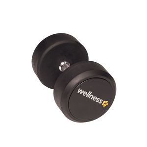Dumbell Emborrachado Deluxe 26 Kg Wellness