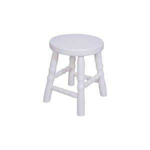 Banqueta Baixa 30Cm Dalas Casatema Branco