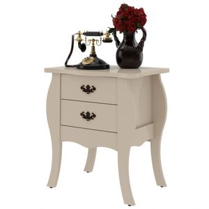 Bombe Premier com 02 Gavetas Off White Patrimar Móveis