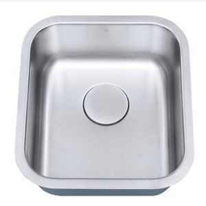Cuba de Embutir Aço Inox 1mm Escovado C111 41,1x45,7x17,8 Cm