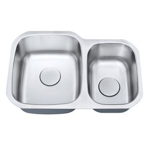 Cuba de Cozinha Aço Inox 1mm Escovado C201-p 68.5x45,8x20,3cm