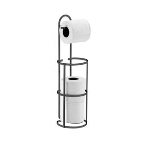 Suporte Para Papel Higiênico De Chão Em Aço Carbono Perfezione Future Onix