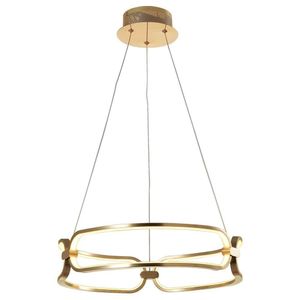 Pendente Lúmina French 9.5Cm 1X37W 3000K 1850Lm Dourado