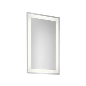 Espelheira Led 40Cmx70Cm Iridia Roca Prata