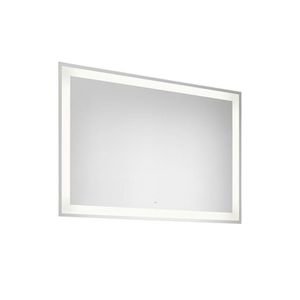 Espelheira Led 100X70Cm Iridia Roca Prata