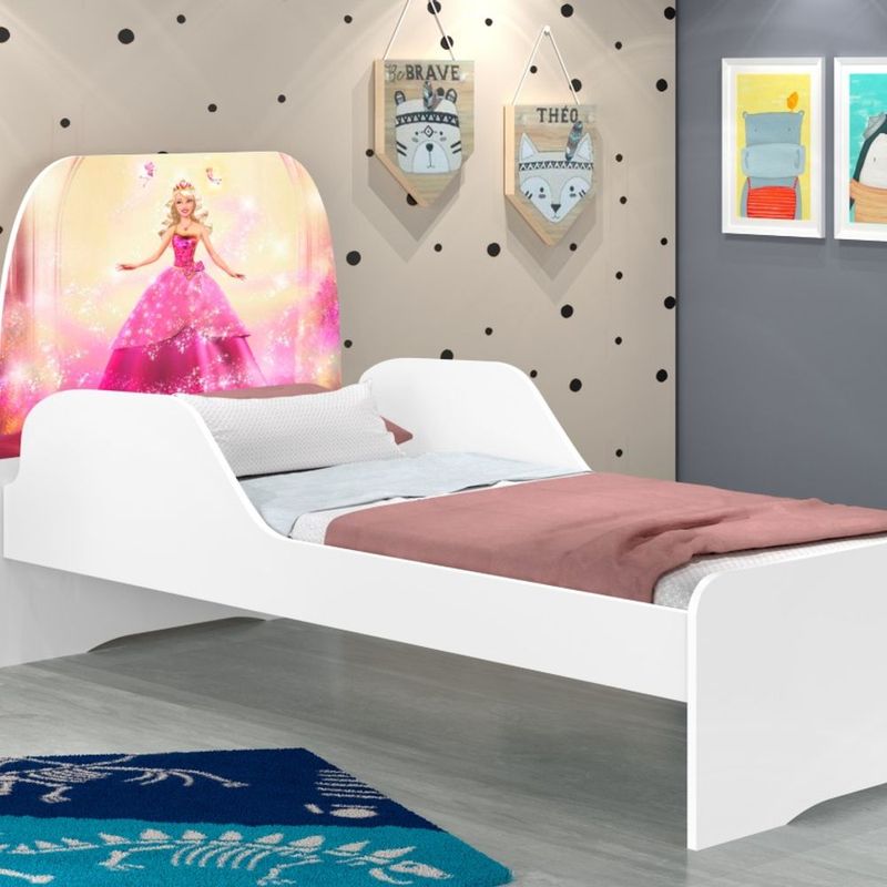 Cama barbie com lateral