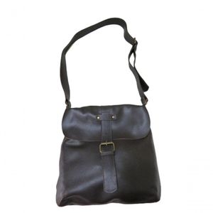 Bolsa De Couro Unissex Zup Cor Café