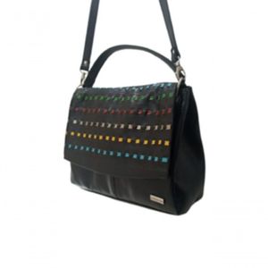 Bolsa Feminina Tira Colo De Couro Fashion Zup Cor Preto