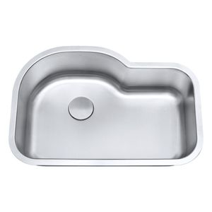 Cuba de Cozinha de Aço Inox 1mm Escovado C103 80x53,7x22,9cm