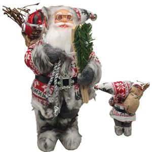 Boneco Papai Noel 30cm Natalino Natal Enfeite Festa
