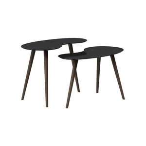 Conjunto De Mesa Feijão Preto