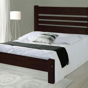 Cama Queen Size Moscou Angelim Pedra/tauari Tabaco