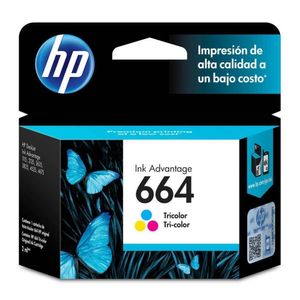 Cartucho Original Hp 664 Colorido 2 Ml