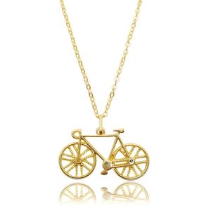 Corrente Feminina Groumet 50cm com Pingente Bicicleta