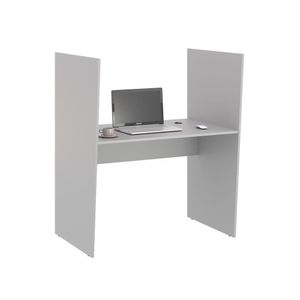 Guichê De Atendimento 1 Lugar Iron Cinza