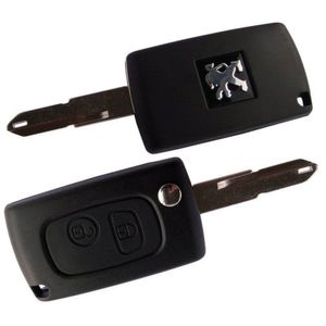 Chave Canivete Alarme Original Peugeot Slim 206 207 Hoggar