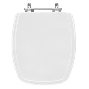 Assento Sanitário Poliéster Amarilis Branco Fiori