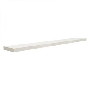 Prateleira 90 x 20cm Branco Espessura 25mm Invisível