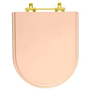 Assento Sanitário Carrara Rosa Floral