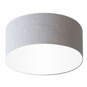 Plafon Para Sala Cilíndrico Sl-3054 Cúpula Rustico Cinza