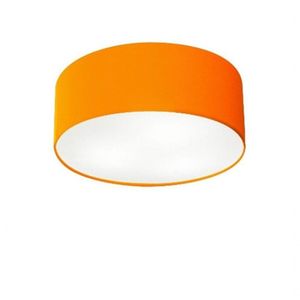 Plafon Para Sala Cilíndrico Cúpula Laranja