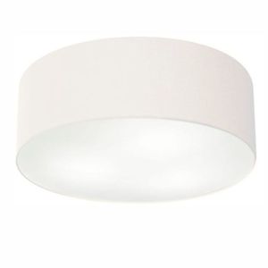 Plafon Para Sala Cilíndrico Cúpula Branco
