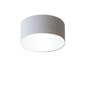 Plafon Para Sala Cilíndrico Cúpula Cinza