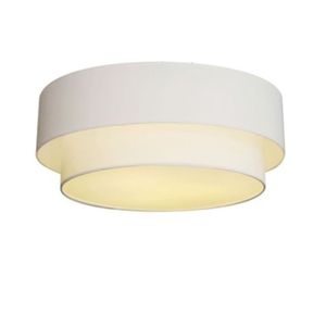 Plafon Para Sala Cilíndrico Cúpula Branco