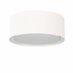 Plafon Para Sala Cilíndrico Cúpula Branco