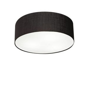 Plafon Para Sala Cilíndrico Sl-3046 Cúpula Preto