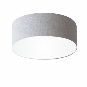 Plafon Para Sala Cilíndrico Sl-3047 Cúpula Rustico Cinza