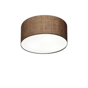 Plafon Para Sala De Tv Cilíndrico Tv-3010 Cúpula Café