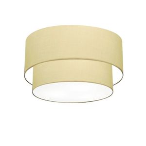 Plafon De Sobrepor Cilíndrico Sp-3045 Cúpula Algodão Crú