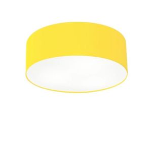 Plafon De Sobrepor Cilíndrico Sp-3046 Cúpula Amarelo