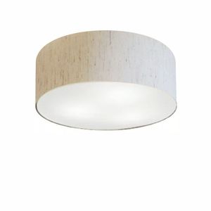 Plafon De Sobrepor Cilíndrico Sp-3046 Cúpula Bege