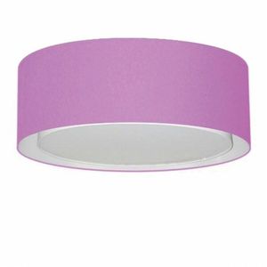 Plafon Para Sala Cilíndrico Cúpula Lilás