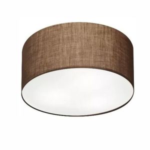 Plafon Para Sala Cilíndrico Sl-3048 Cúpula Café