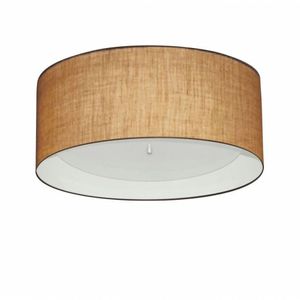 Plafon Cilíndrico Sj-3161 Cúpula Palha Branco