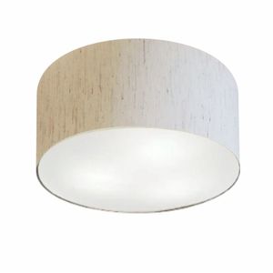 Plafon De Sobrepor Cilíndrico Sp-3048 Cúpula Bege