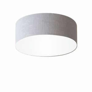Plafon Para Sala Cilíndrico Cúpula Rustico Cinza