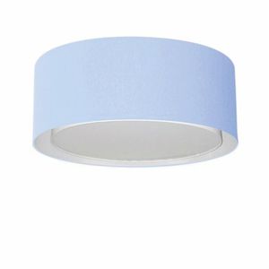 Plafon Para Sala Cilíndrico Cúpula Azul Bebê
