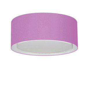 Plafon Para Sala Cilíndrico Cúpula Lilás