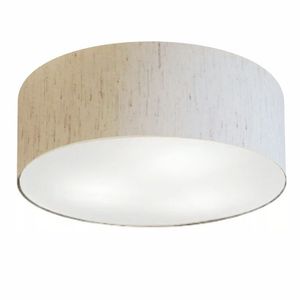 Plafon Para Sala Cilíndrico Sl-3049 Cúpula Bege