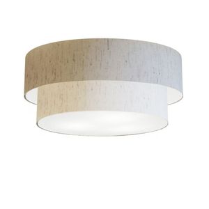 Plafon Para Sala Cilíndrico Sl-3063 Cúpula Bege