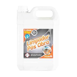 Limpador Pós Obra 5L Pisos E Revestimentos Cerâmicos Proclean