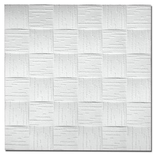 Revestimento Decorativo Poliestireno Parede E Teto Iris Homestar Branco
