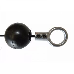 Bola Terminal Cabo De Aço Bolinha Reparo - Preto