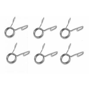 Kit 40 Presilha Barra Grampo 3 Voltas 25.40 Mm - Prata
